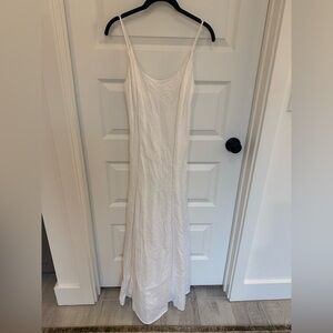 DISSH White Linen Dress